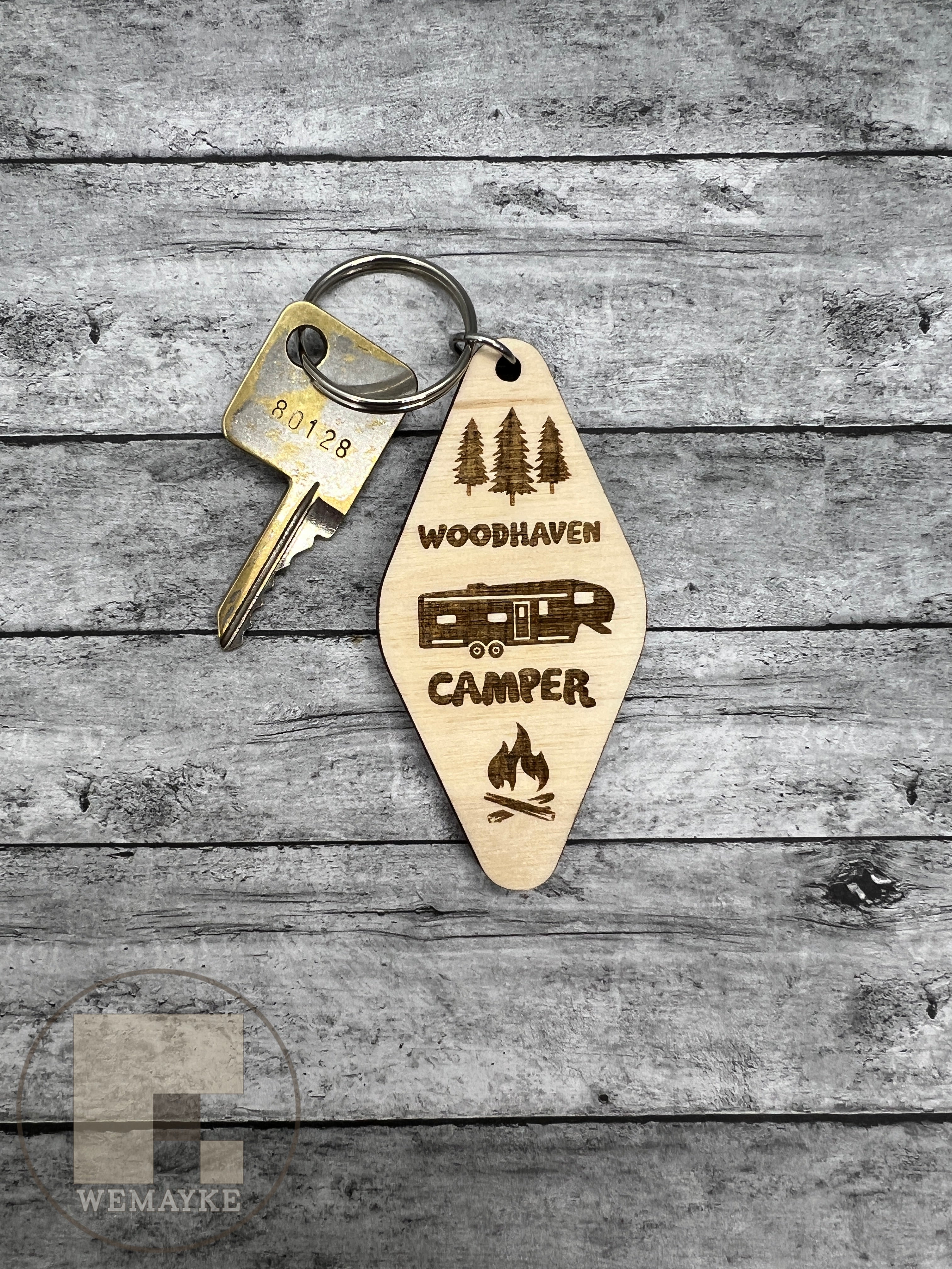 Woodhaven Keychain